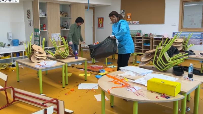 Une école maternelle saccagée à Ostwald, des suspects très jeunes en cours d'identification