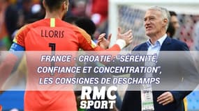 France - Croatie : "Sérénité, confiance et concentration", les consignes de Deschamps