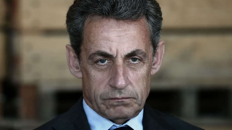 Nicolas Sarkozy lors d'un meeting à Kriegsheim, dans le Bas-Rhin, le 9 juillet 2016.
