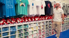 Une boutique officielle des Jeux olympiques de Paris 2024