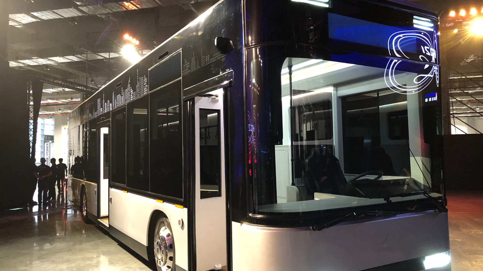 Le bus présenté par Foxconn Le bus présenté par Foxconn