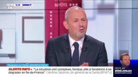 Covid-19 : "La situation est complexe, tendue, elle a tendance à se dégrader en Île-de-France", Jérôme Salomon - 14/03 