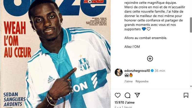 L'indice de Zhegrova sur son futur à l'OM ?