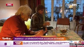 Marseille: la générosité pour accueillir les évacués