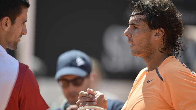 Novak Djokovic et Rafael Nadal