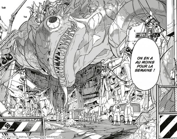 Le manga "Kaiju n°8" 