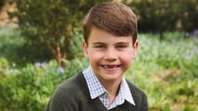 Le prince Louis, photographié à l'occasion de son 7e anniversaire, le 23 avril 2025.