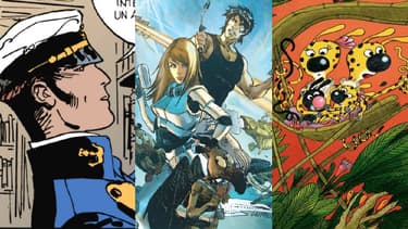 Corto Maltese, Valérian et Laureline ou le Marsupilami, héros cultes de la BD