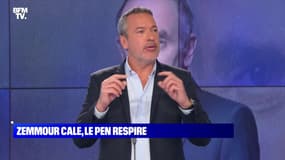 L’édito de Matthieu Croissandeau: Zemmour cale, Le Pen respire - 18/11