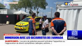 Armada: en immersion avec les volontaires de la Protection civile