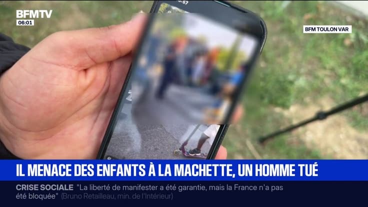 Un homme tué après avoir attaqué des enfants et des policiers à la machette près de Toulon