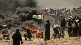 Près de 60 palestiniens ont été tués ce lundi lors d'une manifestation contre le transfert de l'ambassade américaine à Jérusalem. - 
