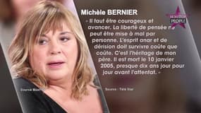 Michèle Bernier sur Charlie Hebdo : "L'esprit anar et de dérision doit survivre"