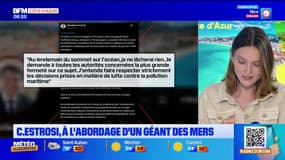 Christian Estrosi perd son duel avec un bateau de croisière puis ferme la gare maritime 