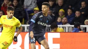 Azzedine Ounahi avec l'OM contre Nantes, janvier 2023