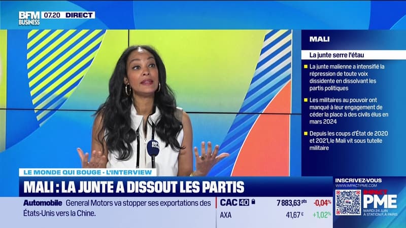Le monde qui bouge - L'Interview : Mali, les militaires gardent le pouvoir -...