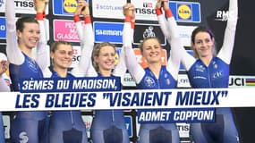 Mondiaux cyclisme : "On visait carrément mieux" admet Copponi médaillée de bronze sur le Madison 