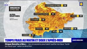 Météo Côte d’Azur: un dimanche ensoleillé, jusqu'à 15°C à Nice