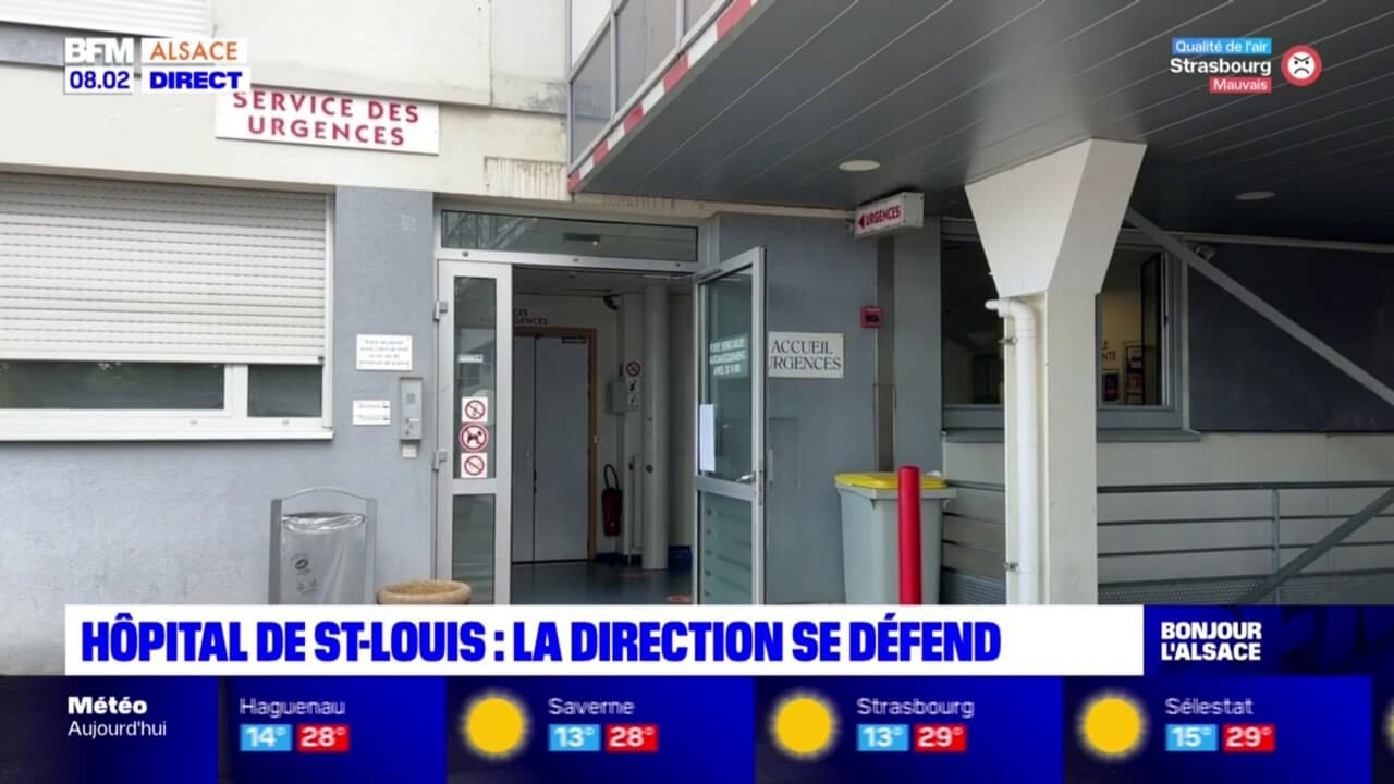 HautRhin l'avenir de l'hôpital de SaintLouis inquiète