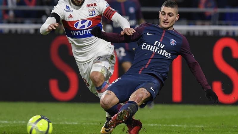 Nabil Fekir et Marco Verratti
