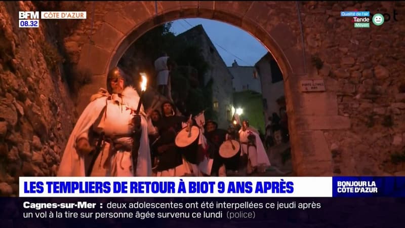 Alpes-Maritimes: la fête des Templiers de retour à Biot