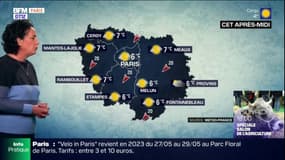 Météo Paris-Île-de-France: un mardi beau et frais malgré un vent glacial, jusqu'à 7°C à Meaux et 6°C à Paris