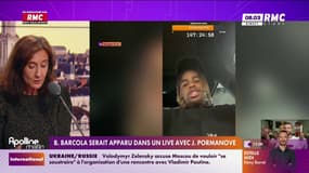 Bradley Barcola serait apparu dans un live avec Jean Pormanove