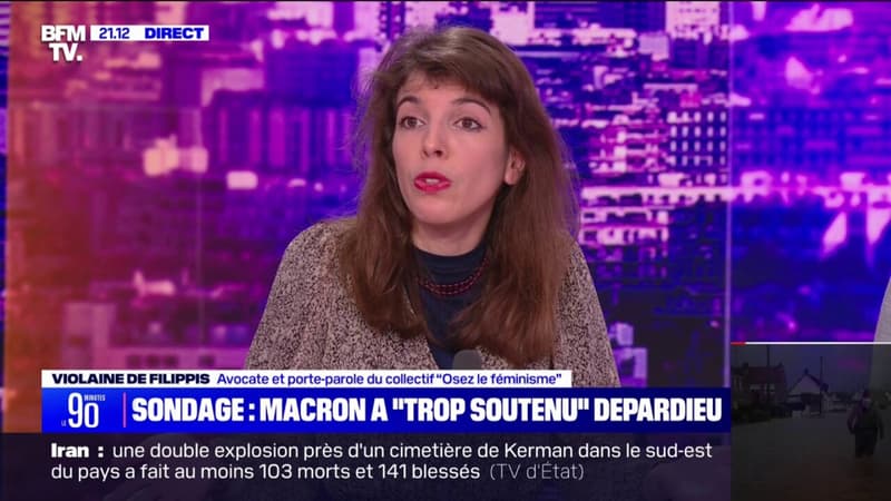 Propos d'Emmanuel Macron sur Gérard Depardieu: 
