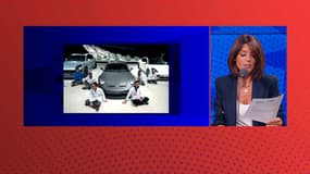 Des militants écologistes se collent au sol du musée Porsche en Allemagne