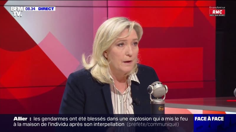 Marine Le Pen sur la réforme des retraites: 