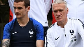 Antoine Griezmann et Didier Deschamps