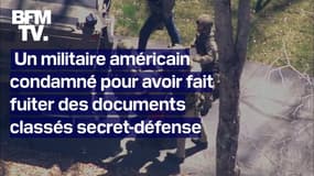 Un militaire américain condamné pour avoir fait fuiter des documents classés secret-défense 