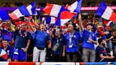 Les supporters français en demi-finale face au Maroc