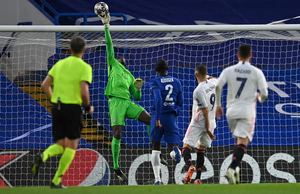 Edouard Mendy face au Real et Benzema