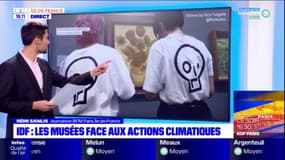 Paris: les musées face aux actions climatiques