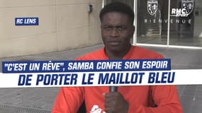 RC Lens : "C’est un rêve", Samba confie son espoir de porter le maillot bleu