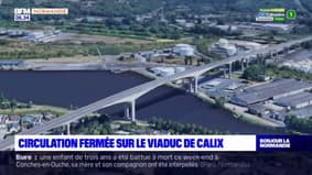 Caen: le viaduc de Calix fermé la nuit jusqu'à vendredi pour travaux
