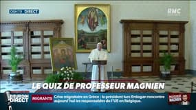 D'où le pape a-t-il prononcé sa traditionnelle prière de l'Angélus hier ?... Relevez le quiz du Président Magnien ! - 09/03