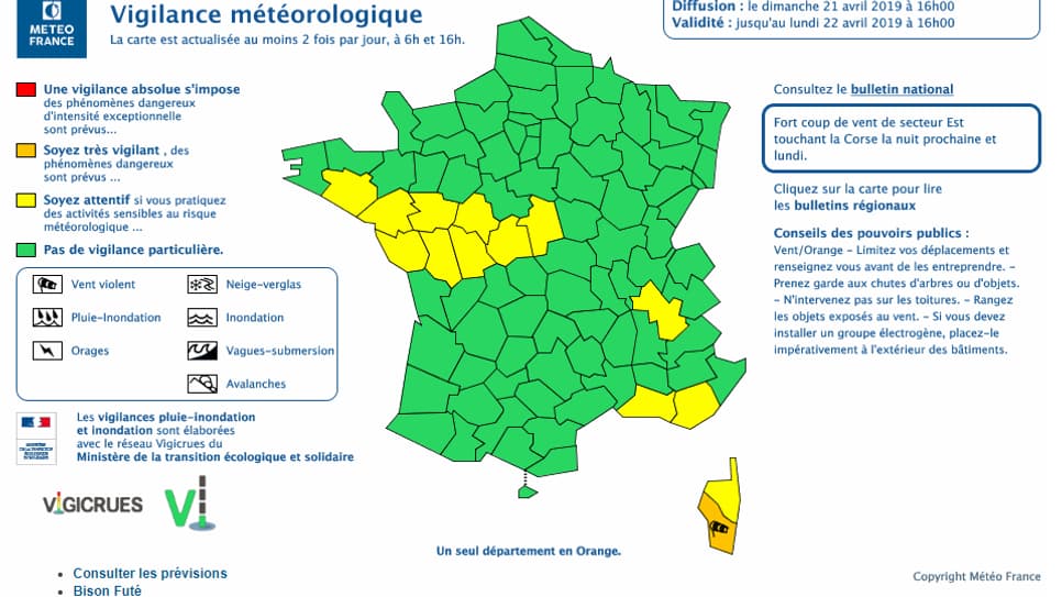 météo france