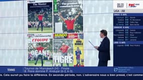 Masters d'Augusta : La presse internationale honore Tiger Woods 