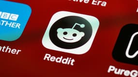 Logo de l'application mobile de Reddit.