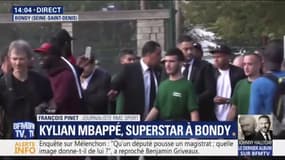 Kylian Mbappé est de retour à Bondy, sa ville natale