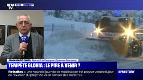 Tempête Gloria: 3000 foyers sont privés d'électricité à Perpignan, selon son maire