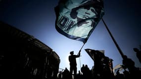 L'hommage pour Maradona à Naples