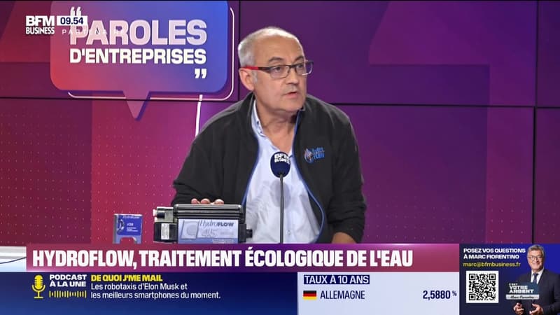 Lionel Patenostre (HydroFLOW) : HydroFLOW, traitement écologique de l'eau - 28/06