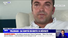 Affaire Palmade: "Ça me rend malade qu'il soit en liberté", témoigne le conducteur du véhicule percuté par l'humoriste