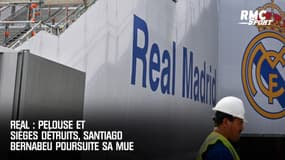 Real : pelouse et sièges détruits, Santiago Bernabeu poursuit sa mue