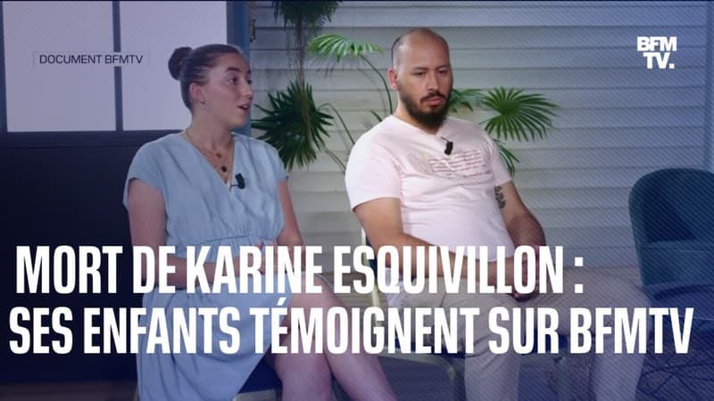 Mort de Karine Esquivillon: ses enfants témoignent sur BFMTV après les aveux de Michel Pialle