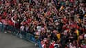 La foule célèbre le sacre de l'Atlético