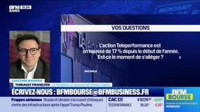 Culture Bourse : L'action Teleperformance est en hausse de 17% depuis le début de l'année. Est-ce le moment de s'alléger ? , par Aude Kersulec - 19/03